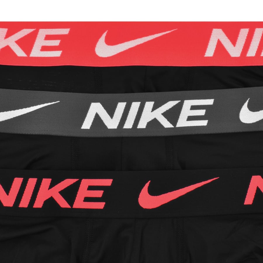 Nike Logo 3 Pack Trunks Black Mainline Menswear Denmark